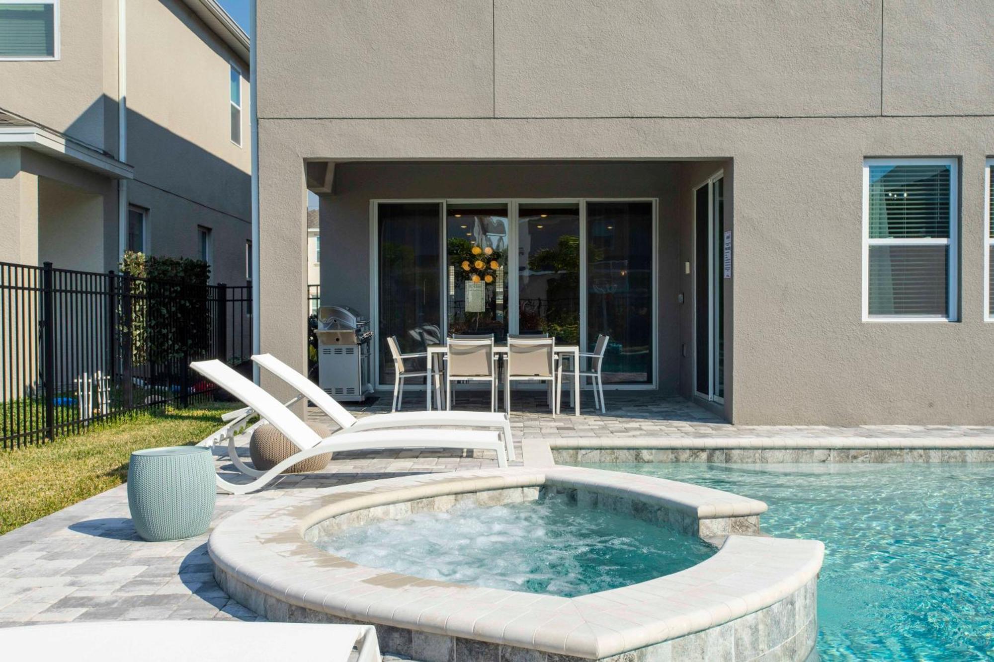 Beautiful Themed Single Home With Private Pool And Game Room Ec0405 Orlando Kültér fotó