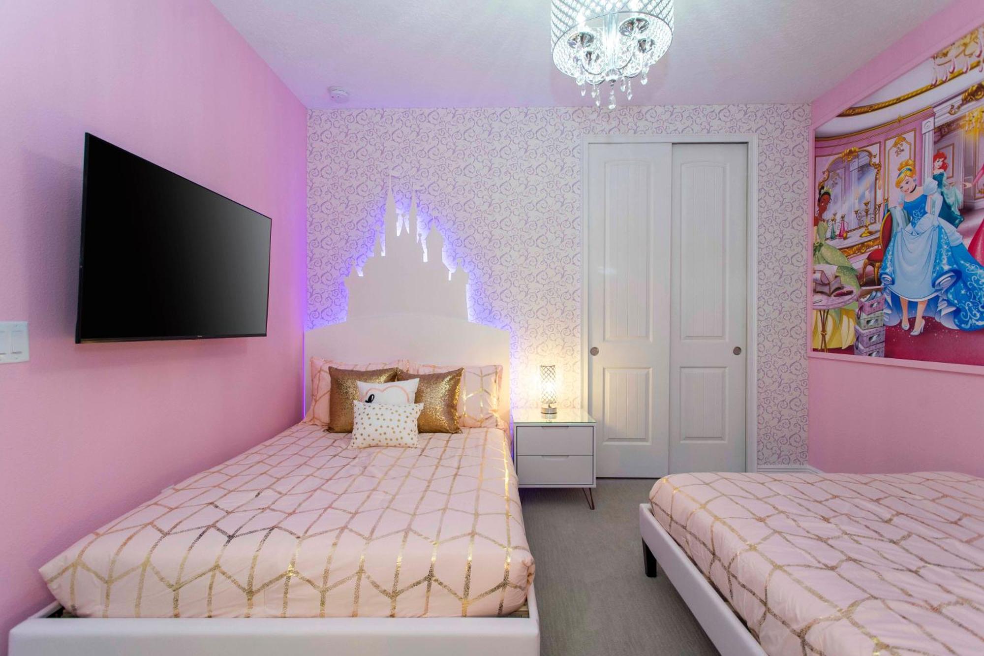Beautiful Themed Single Home With Private Pool And Game Room Ec0405 Orlando Kültér fotó