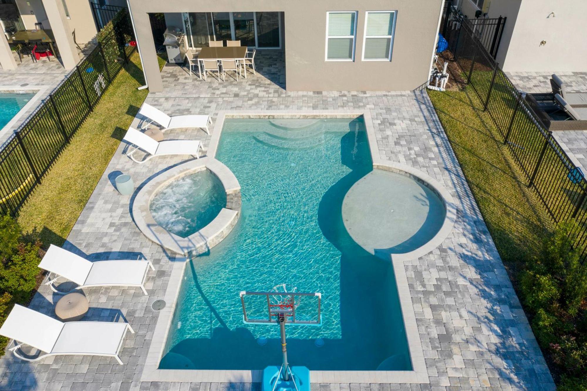 Beautiful Themed Single Home With Private Pool And Game Room Ec0405 Orlando Kültér fotó