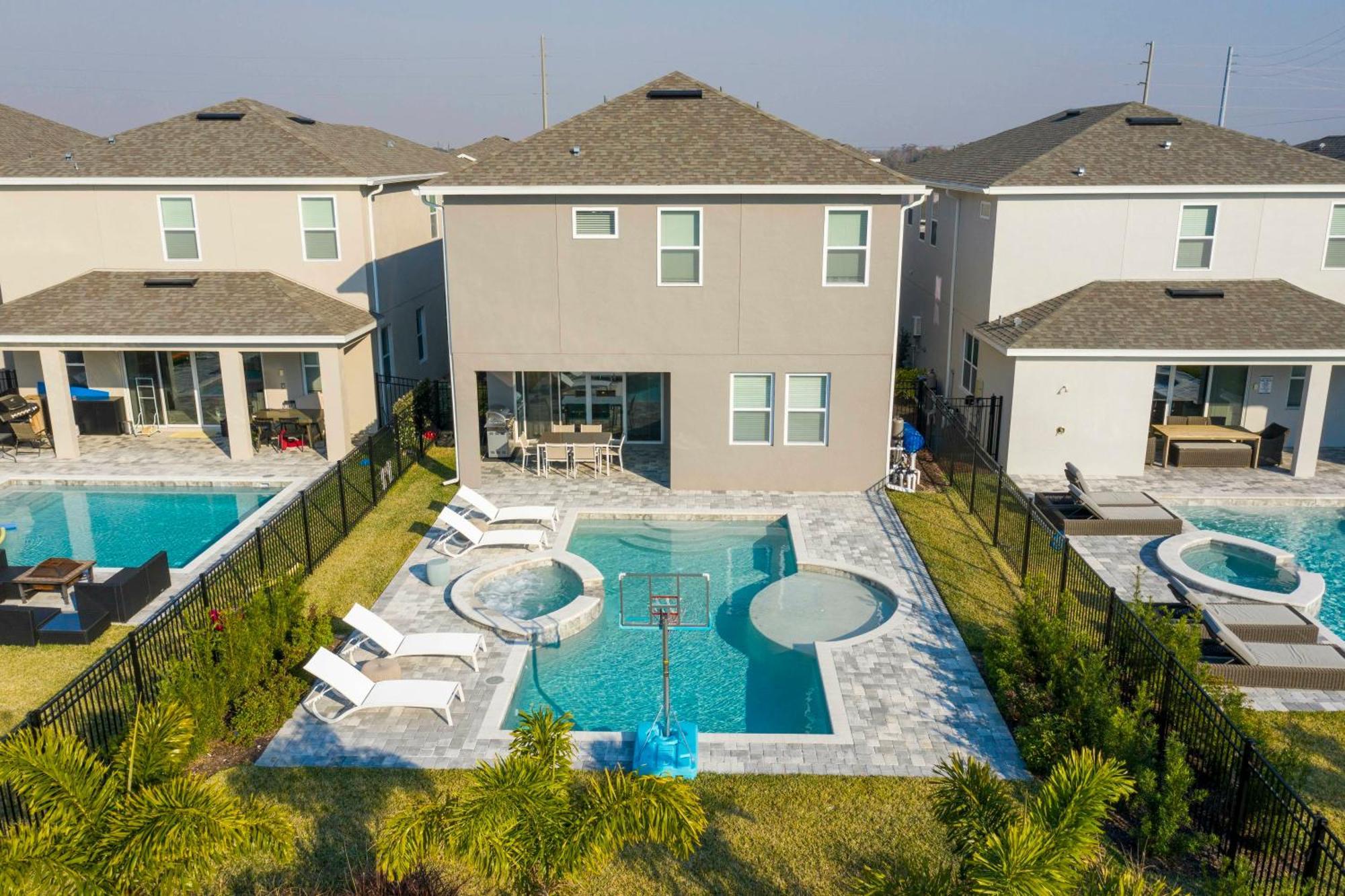 Beautiful Themed Single Home With Private Pool And Game Room Ec0405 Orlando Kültér fotó