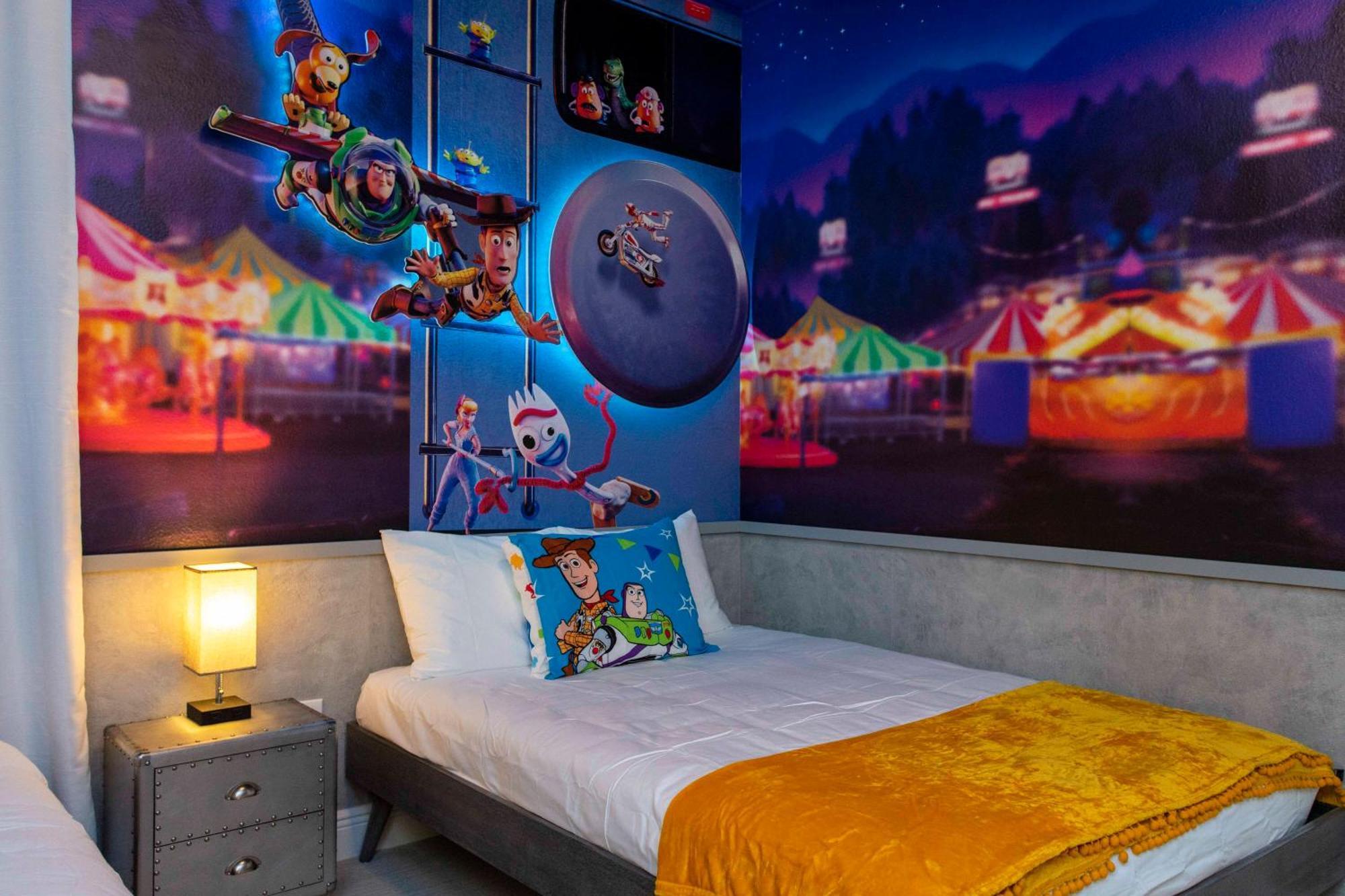 Beautiful Themed Single Home With Private Pool And Game Room Ec0405 Orlando Kültér fotó