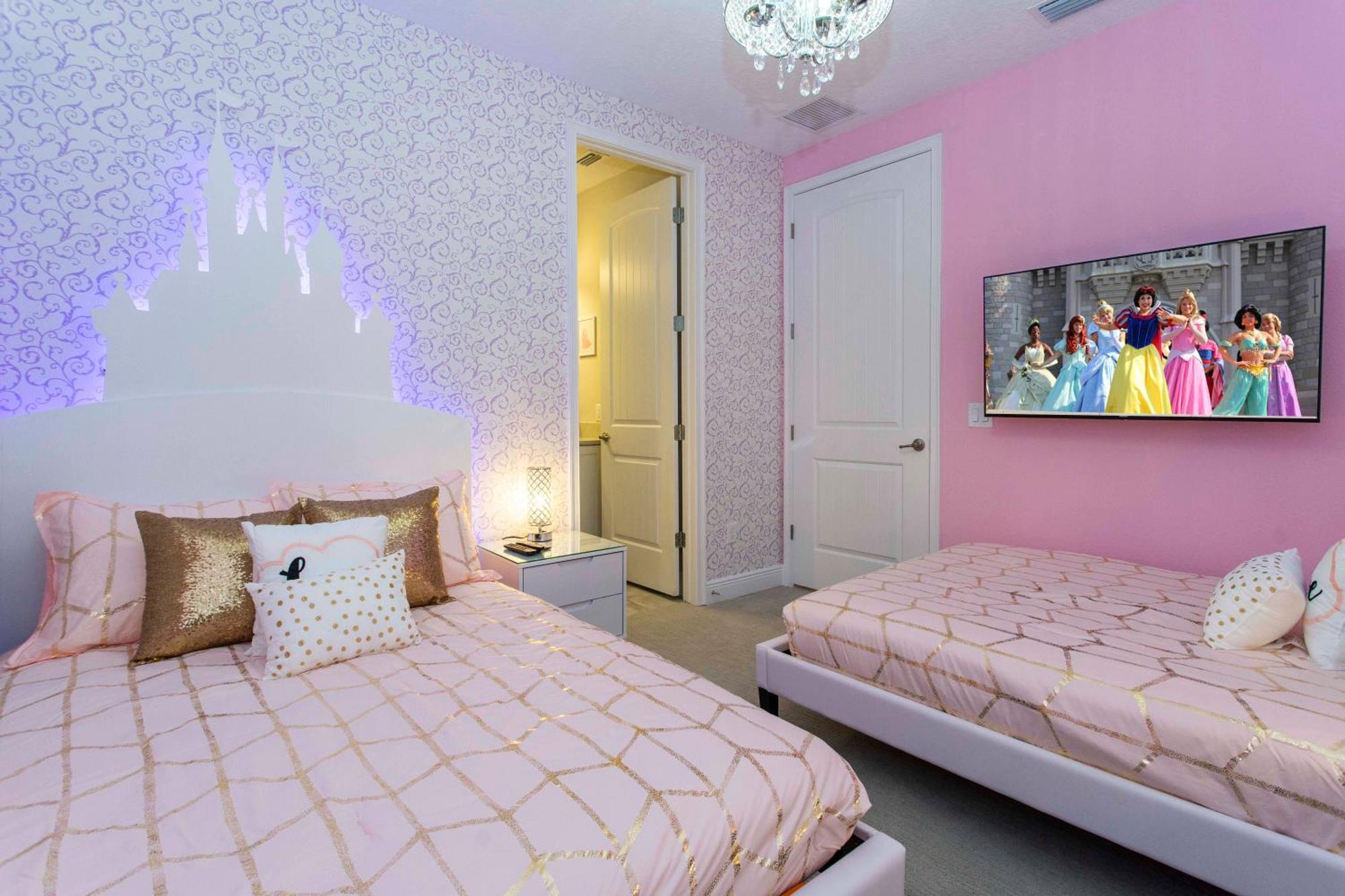 Beautiful Themed Single Home With Private Pool And Game Room Ec0405 Orlando Kültér fotó